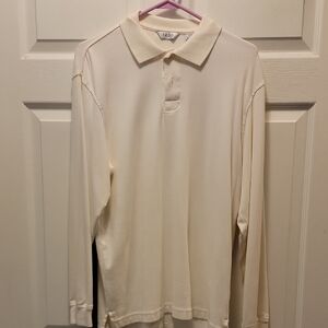 IZOD Men's Cream Polo Shirt